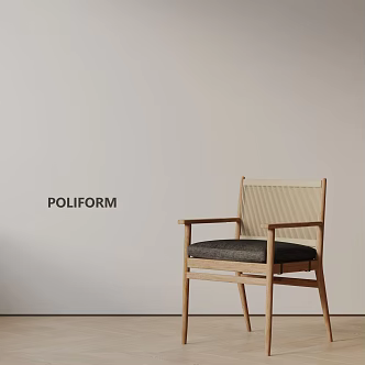 Modern Dining Chair 3d model
