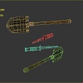 Shovel Shovel Shovel Shovel Shovel Soldiers Shovel Tools Hardware Tools Processing Tools 3d model