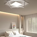 modern ceiling lamp 3d model