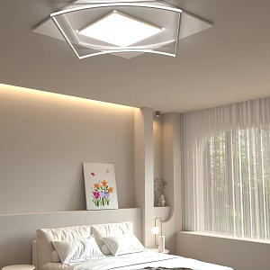 modern ceiling lamp 3d model