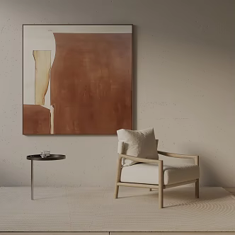 modern leisure chair 3d model