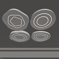 Modern Ceiling Lights With Unique Shapes And Warm LED Glow For Home Decor