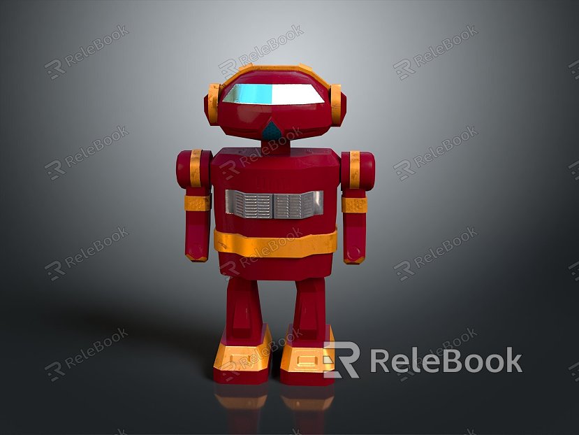 Robot Robot Assistant Small Robot Robot Butler Robot Butler Figure Game Figure model