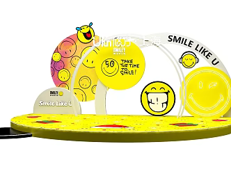 Stage Design Mall Stage Beauty Chen Design DP Point Design 3d model