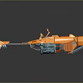 Modern Racing Sci-Fi Racing Sci-Fi Flying Sci-Fi Car 3d model