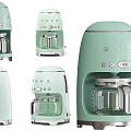 Smeg Green Coffee Makers Stylish Kitchen Appliances With Multiple Designs For Modern Kitchens