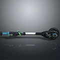 detector mine detector metal detector sci-fi detector futuristic detector concept detector 3d model