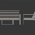 Modern Sofa And Coffee Table Combination With Wooden Accents And Matching Armchairs