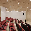 Lecture Hall Ladder Classroom 3d model