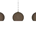 Quiet chandelier rattan chandelier 3d model