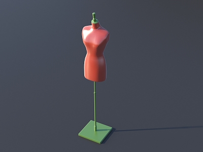 Modern Half-Body Model 3d model