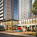 Modern Residential Area Hangzhou Xiaoshan Rongxin Residential Project Main Push and Split 3d model