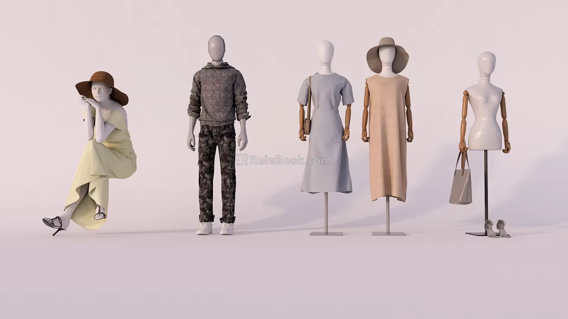Modern Model 3d model