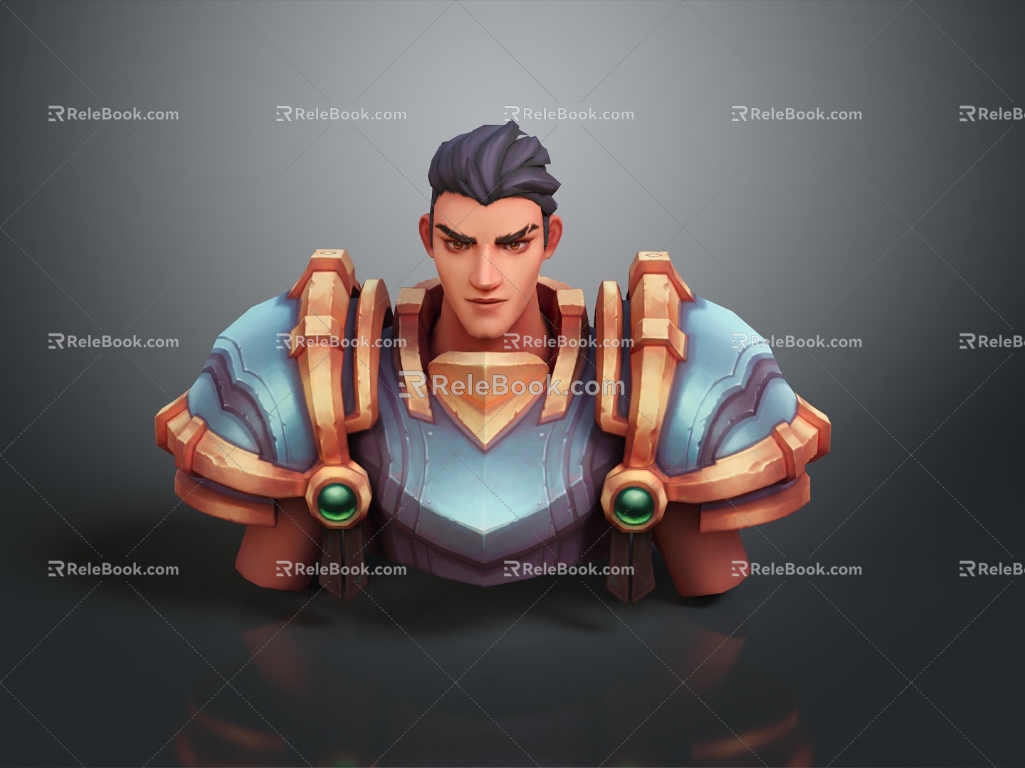 Western Samurai Western Warrior Western Hero Western Warrior Knight Hero Ancient Warrior Paladin 3d model