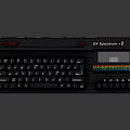 Vintage Electronic Keyboard with Classic Mechanical Design and Responsive Key Switches