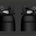 Fashionable Black Platform Shoes With Bow Decor And Ankle Straps For Daily Wear