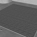 Mud scraping floor mat dust removal mat pvc dust removal carpet 3d model