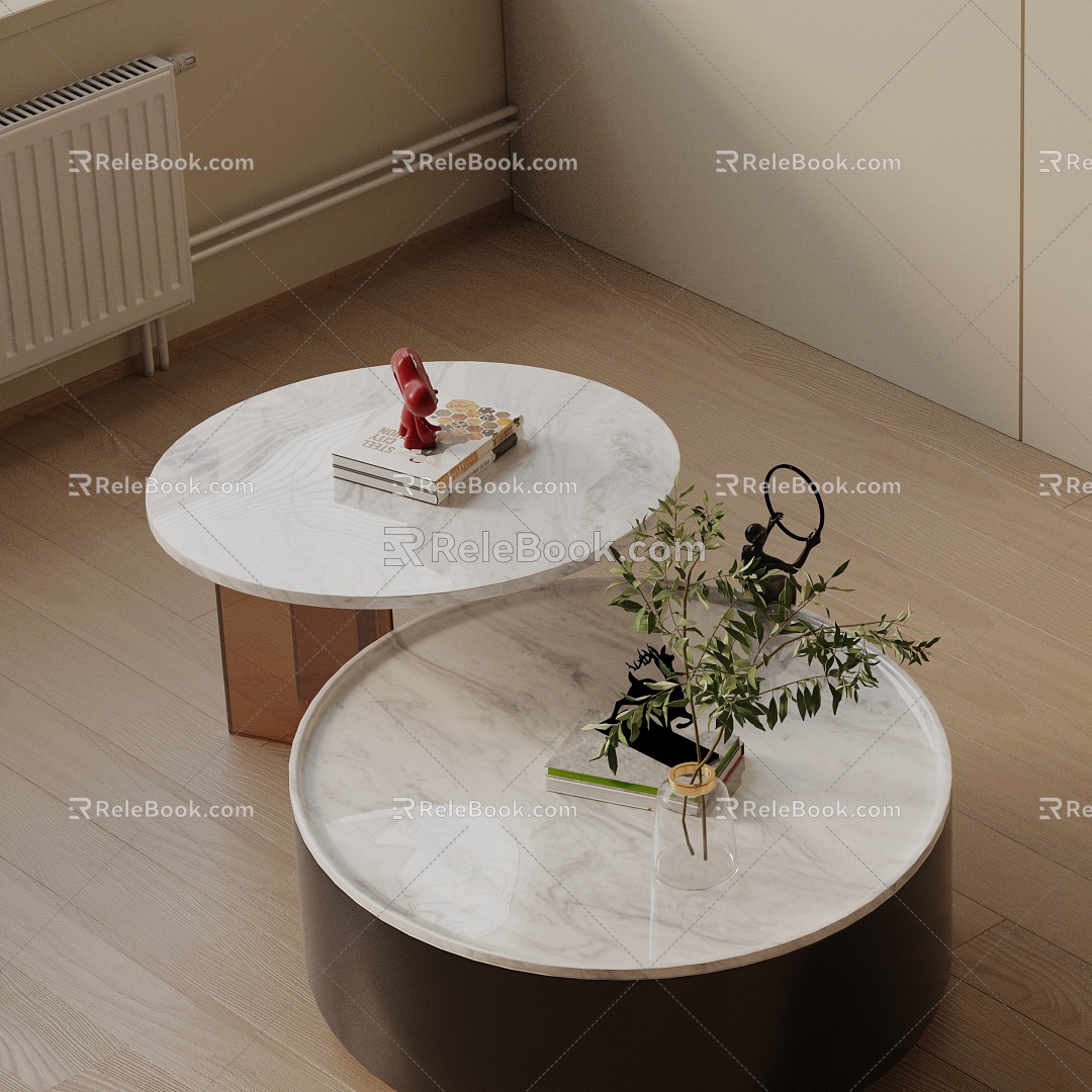 Modern coffee table 3d model