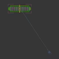 Futuristic Sci-Fi Platform Scene With Glowing Circular Gateway Metal Railings And Stairs