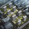 Modern High Rise Residential Building With Glass Facade Greenery And Pedestrians