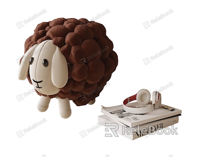 Small sheep stool model