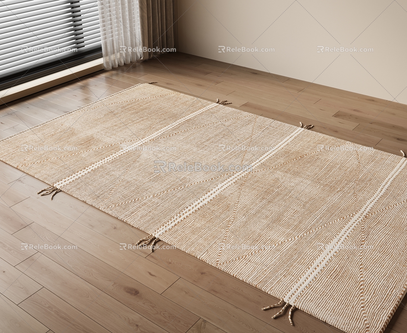 Quiet carpet 3d model