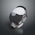 Sci-Fi Helmet Alien Helmet High Tech Helmet Game Helmet 3d model