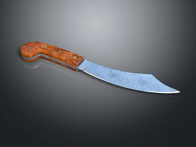 Modern Knife Chopper Chopper Chinese Chopper 3d model