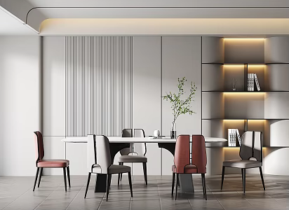 Modern Restaurant 3d model