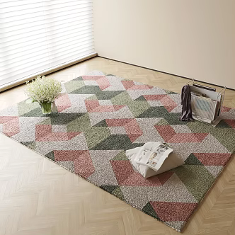 Modern Carpet 3d model
