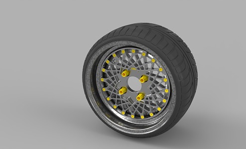 Modern Tires 3d model