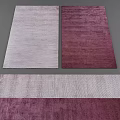 modern square carpet 3d model