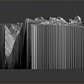 Geography, topography, mountain shape, ridge, ridge, valley, mountain range, canyon, geomorphology, mountain peak, mountain body 3d model