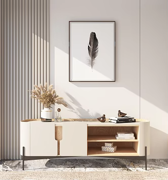 Modern TV Cabinet Simple TV Cabinet 3d model