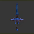 Ancient Sword Game Sword Magic Sword Magic Sword Magic Sword Magic Sword Magic Sword Officer Sword 3d model