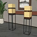 Floor lamp 3d model