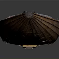 Traditional Handcrafted Wooden Boat With Planks And Seat Area For Water Transport