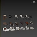 Comfy Lazy Sofa Collection With Various Colors Soft Fabric And Cozy Design