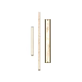 Modern Wall Sconces With Sleek Long Strip Design And Metal Frame Marble Texture