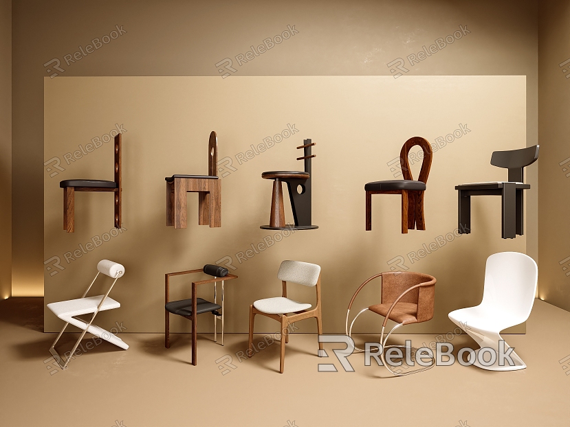 Dining chair combination model