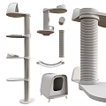 Modern Cat Furniture Collection With Climbing Trees Platforms And Cozy Beds