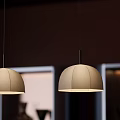 modern chandelier dining lamp 3d model