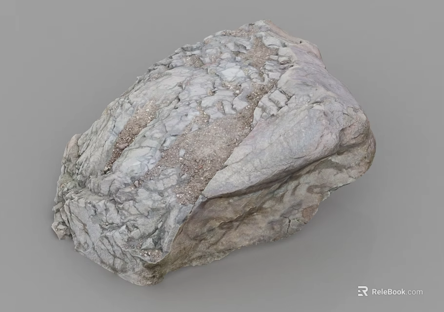 Natural Stone and Wood Artisan Craft with Rustic Texture for Home Decor Accent 3d model 