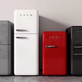 Modern refrigerator 3d model
