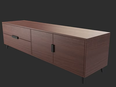 TV Cabinet Floor Cabinet Board Rack TV Cabinet TV Cabinet Simple TV Cabinet Floor Cabinet Board 3d model
