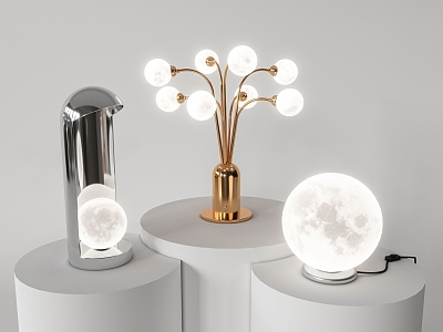 Modern Table Lamp Lunar Table Lamp model