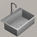 Modern sink 3d model