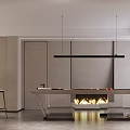 Modern Entertainment Room Interior Design With Wine Rack Round Bar Counter And Metal Stools