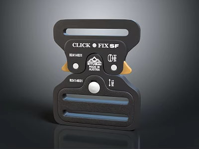 Click Fix Black Adjustable Household Fastening Device With On Off Switch And Practical Design 3d model