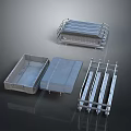 Industrial Metal Storage Racks Trays and Frames for Heavy Duty Applications